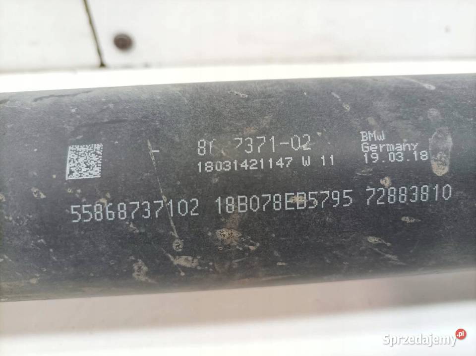 WAŁ NAPĘDOWY 20 D XDRIVE 8687371 Bmw Seria 5 VII