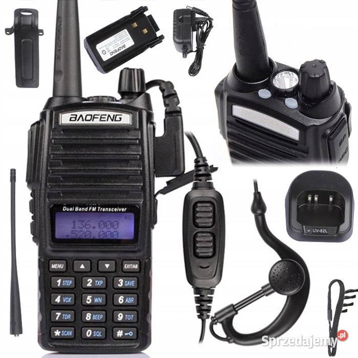 Baofeng UV82 HTQ USBC 2800mAh KRÓTKOFALÓWKA Łuszczów Drugi