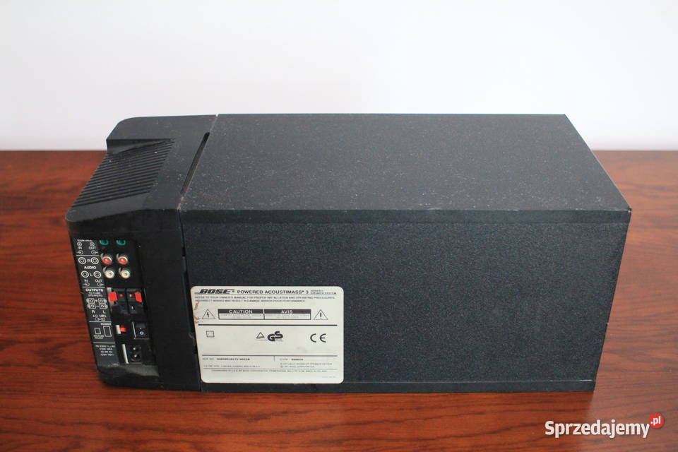 Subwoofer aktywny Bose Acoustimass 3 Series II Pszczyna