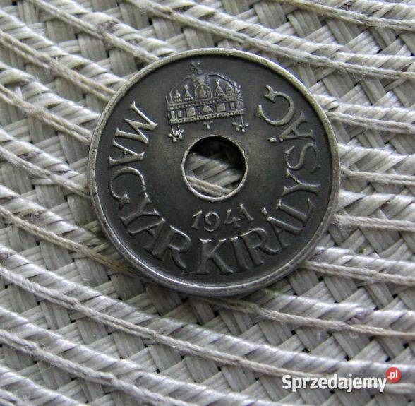 Węgry 20 Filler 1941r Stal Kalisz