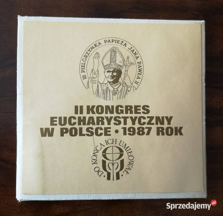 II Kongres Eucharystyczny w Polsce 1987 medale Katowice sprzedam