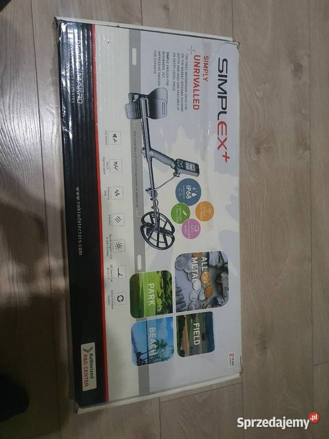Wykrywacz metalu detektor nokta makro simplex