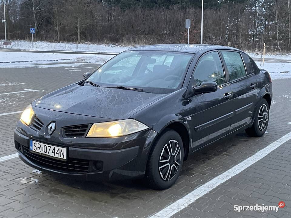 Salon Polska Pierwszy właściciel Megane Sedan 16 Megane Będzin sprzedam