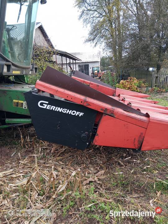 Przystawka do kukurydzy Geronghoff pc5 adaptacja Borzewisko