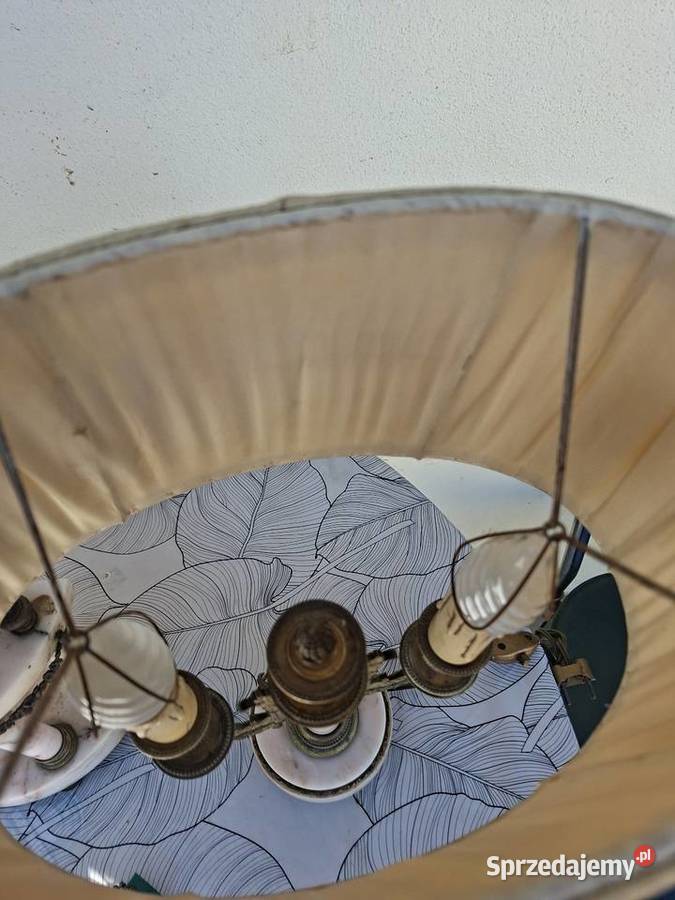 kominkowy zegar francuski plus dwie lampki nocne Rzeszów sprzedam