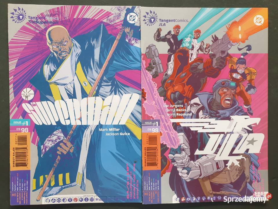 Zestaw 18 oryginalnych komiksów USA Tangent Komiksy Gdynia