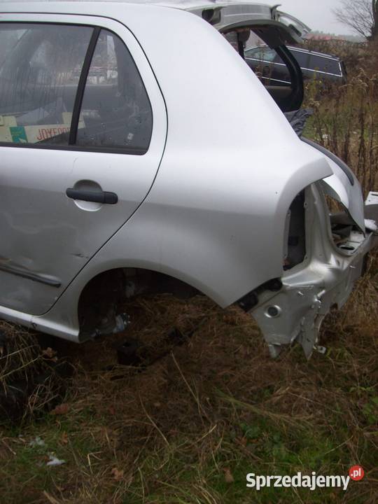 Fabia I Tylna lewa cwiartka blotnik lewy tyl Rok produkcji 2001