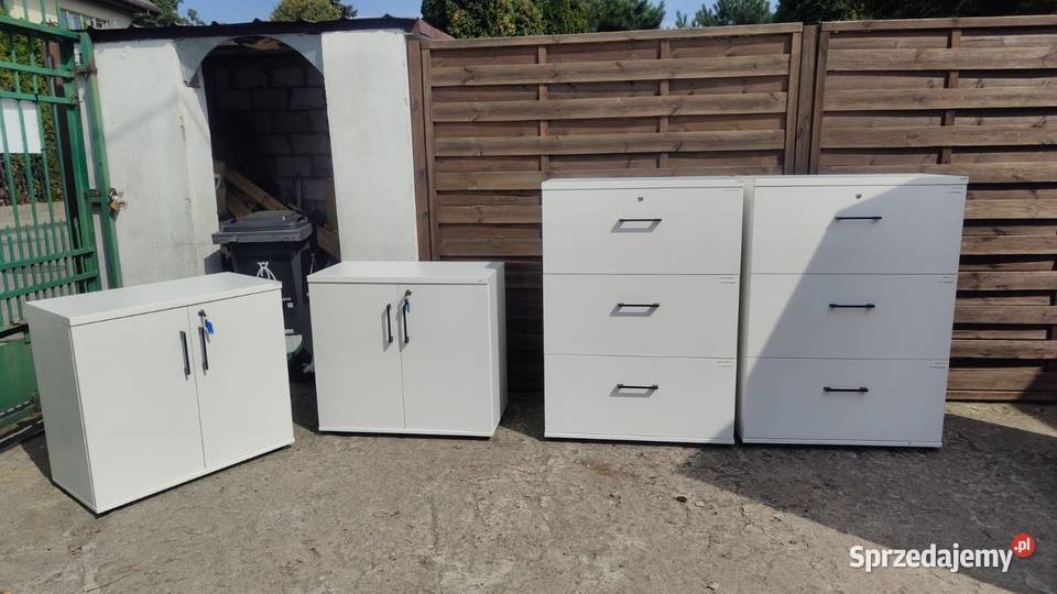 Komplet mebli biurowych MDD 2 x szafka 2 x mazowieckie Warszawa