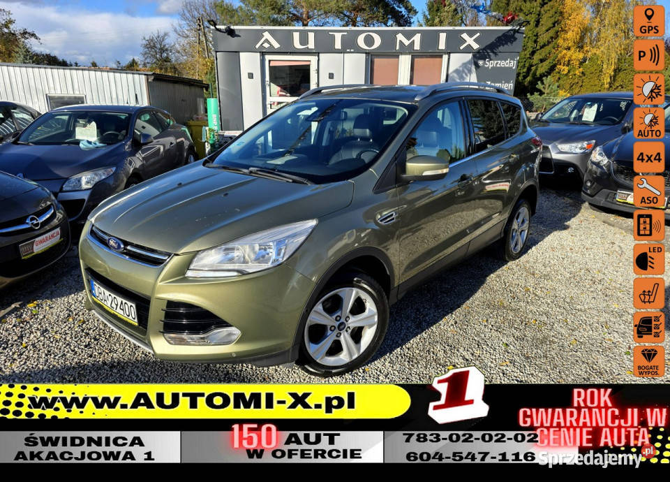 Ford Kuga 20 TDCI 140 Sama parkuje 4x4 Manual gniazdo AUX Świdnica sprzedam