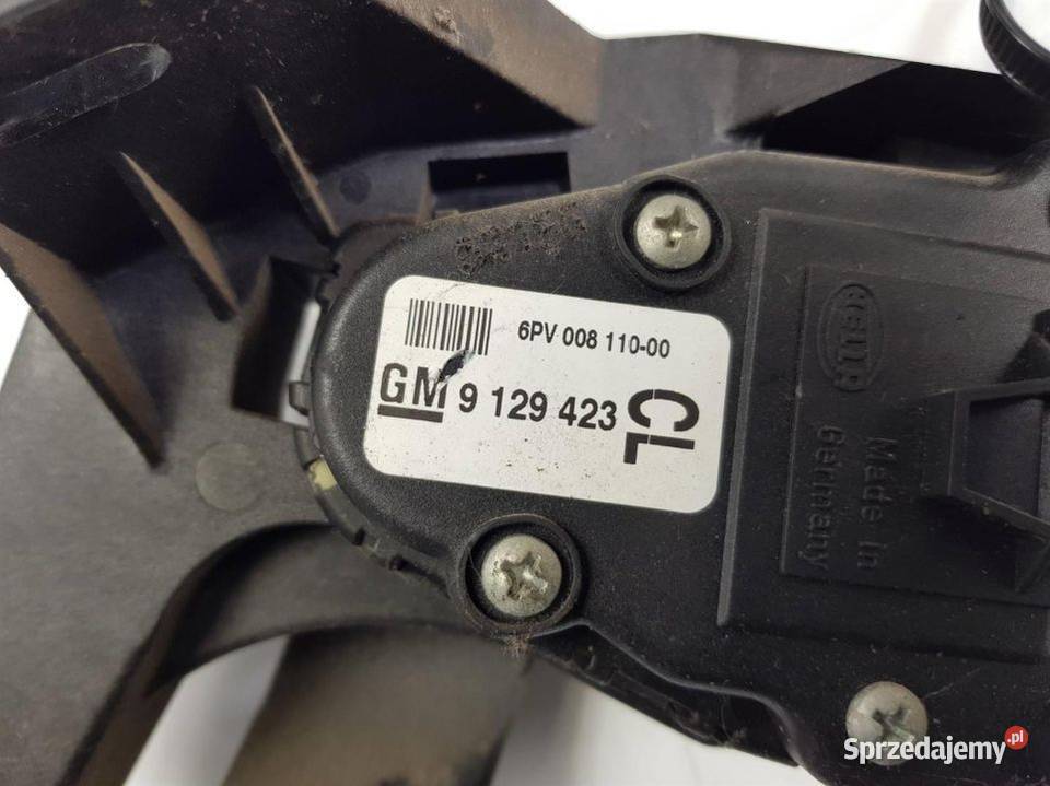 PEDAŁ 9129423 OPEL TIGRA osobowe kujawsko-pomorskie Lipno