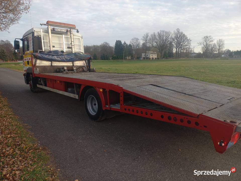 Man tgl 12210 laweta najazd platforma Częstochowa sprzedam