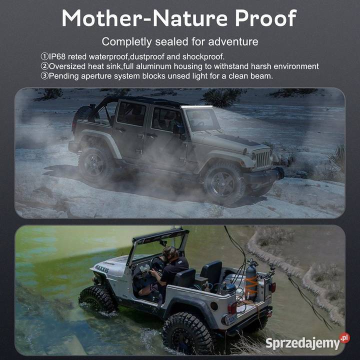 Lampa Robocza o Mocy 36W LED Cieńka Wodoodporna Drezdenko