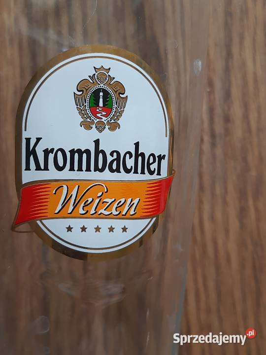 szklanka do piwa pszenicznego marki Krombacher Morąg