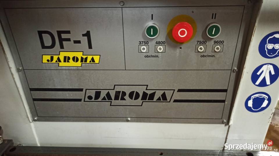 FREZARKA Z BOCZNYM STOLIKIEM JAROMA DF1 Kłodawa