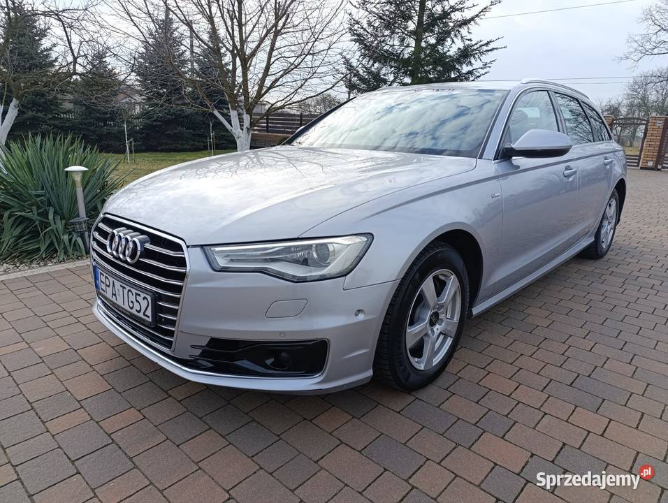 Audi A6 C7 Avant sline pierwszy właścieciel lakier metallic łódzkie Pabianice