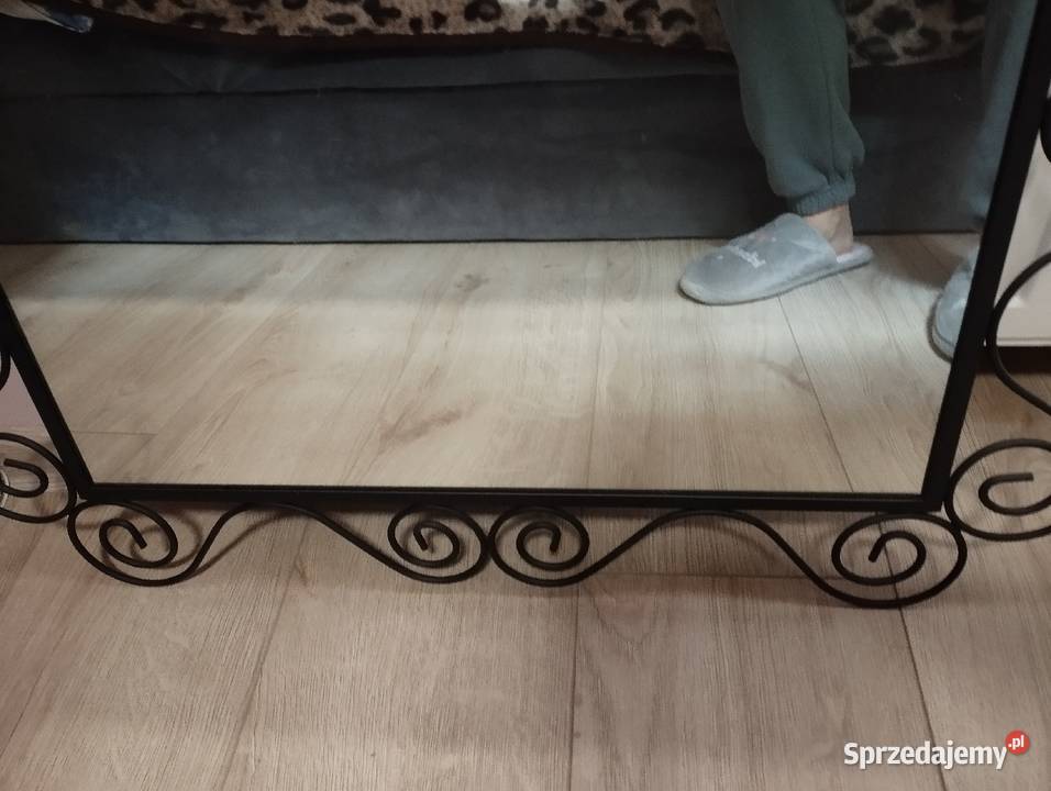 lustro kwadratowe w ozdobnej ramie ikea ścienne Poznań