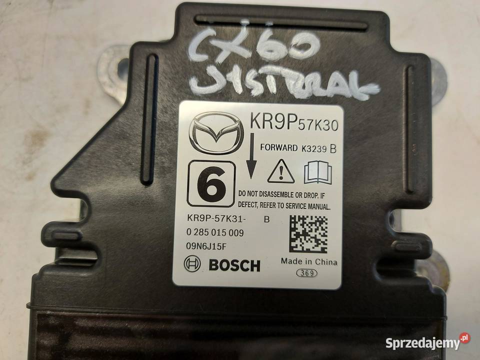 Mazda CX60 2023r moduł centralka sterownik osobowe sprzedam