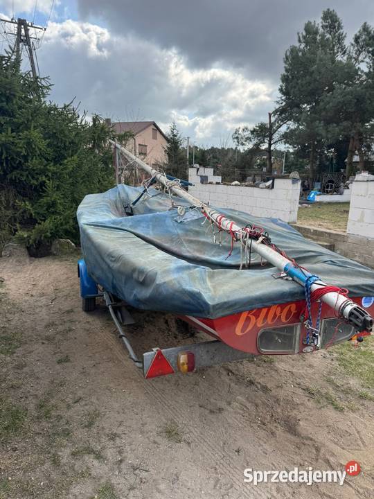 Żaglówka z przyczepką Konin