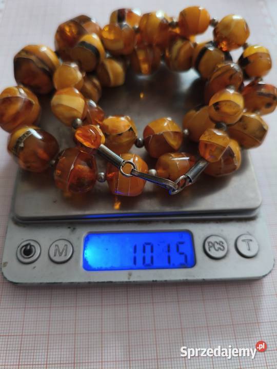 Naszyjnik Bursztyn Vintage Białystok
