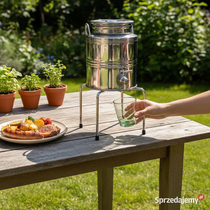 Beczułka bańka beczka ze stali nierdzewnej 3L śląskie Siemianowice Śląskie