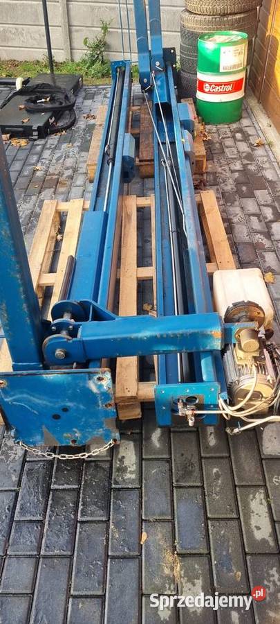 Podnośnik dwukolumnowy hydrauliczny nussbaum Wierbka