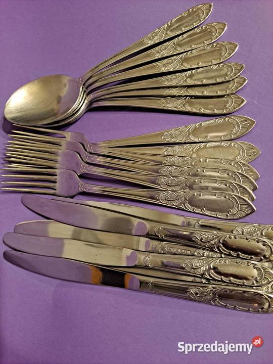 Sztućce komplet VINTAGE 18 sztuk Kraków