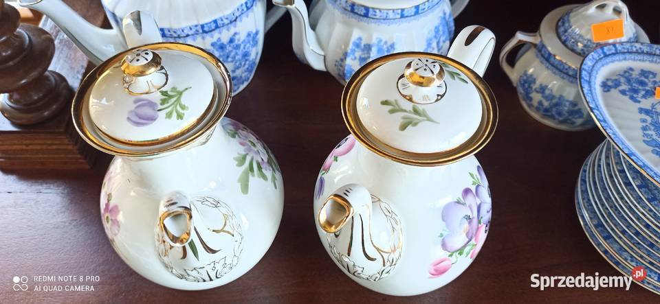 Dzbanek do kawy Barmolar Rosenthal Selb Bavaria Porcelana i szkło Gdańsk