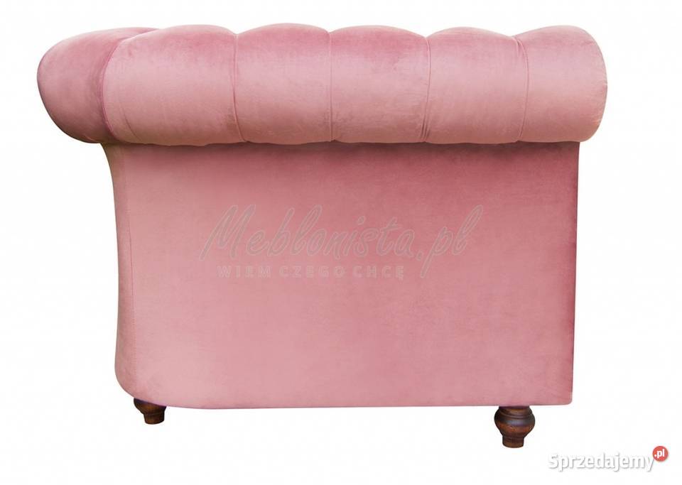 Sofa rozkładana chesterfield Canon z funkcją tkanina Łóżka, wersalki i sofy