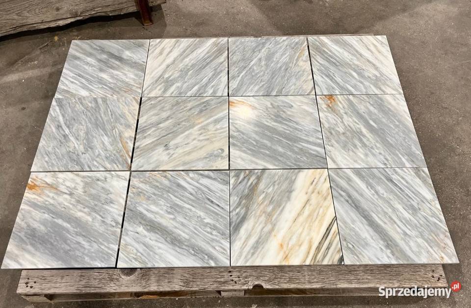 Płytki marmurowe CALACATTA BLUETTE 457x457x1 mat Przemyśl
