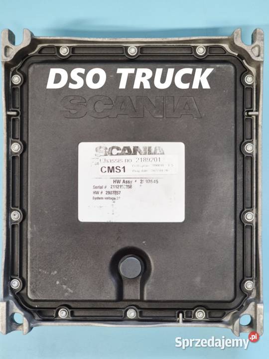 Sterownik Kaseta CMS1 ECU Scania r s 2897645 ciężarowe świętokrzyskie Zawichost