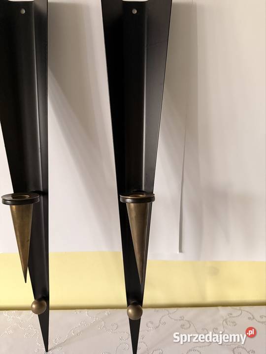 Świeczniki Ścienne Kinkiety Art Deco Vintage Czerwionka-Leszczyny sprzedam