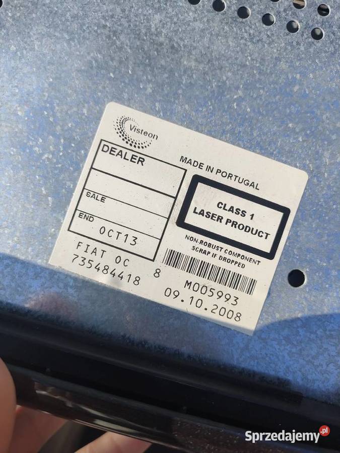 Radio Cd Mp3 Fiat Bravo 2 735484418 pomorskie sprzedam