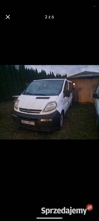 Sprzedam opla Vivaro furgon mazowieckie Płock sprzedam