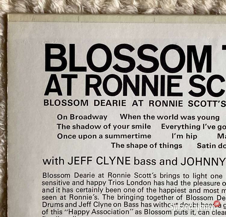 Blossom Dearie Blossom Dearie Blossom Time At 1 płyta Szczecin