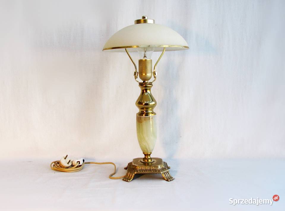 Lampka mosiądz ONYX Szczecinek