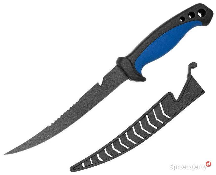 Nóż Wędkarski Taktyczny Ostry ze Stali do