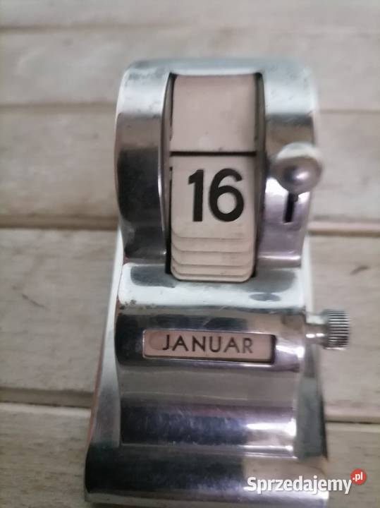 Stary kalendarz wieczny z lat 30 tych Art Deco małopolskie Kraków