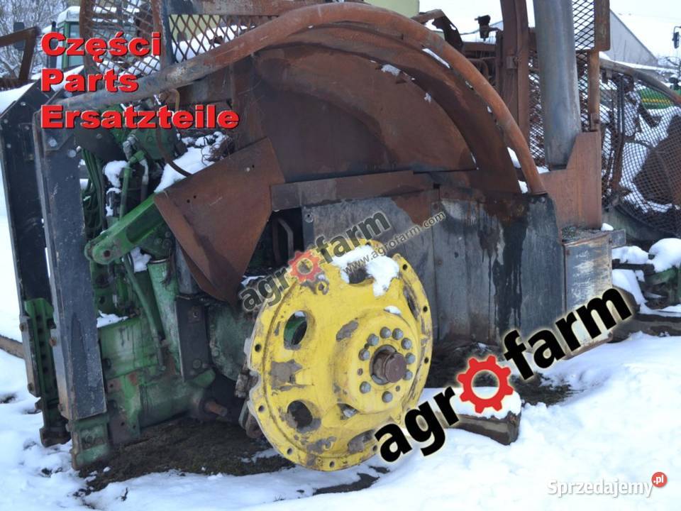 John Deere 7930 części silnik skrzynia biegów dolnośląskie Byków