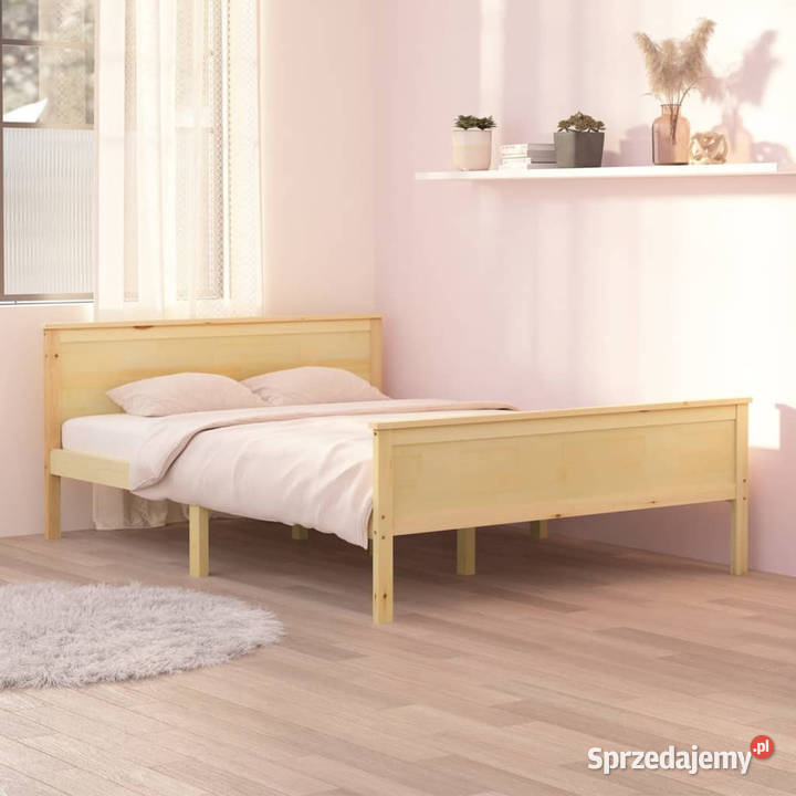 Rama łóżka lite drewno sosnowe 120 x 200 Warszawa