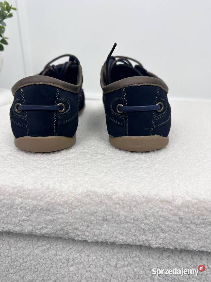 Buty męskie półbuty mokasyny sznurowane 4045 Półbuty Poznań