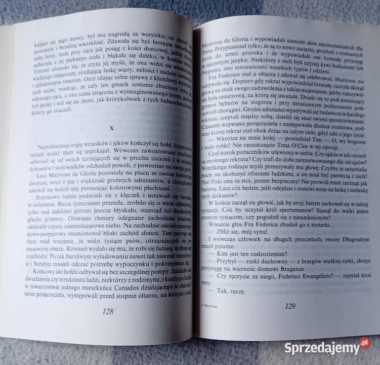 Baronowa Orczy Marivosa córka bandyty Akapit wielkopolskie