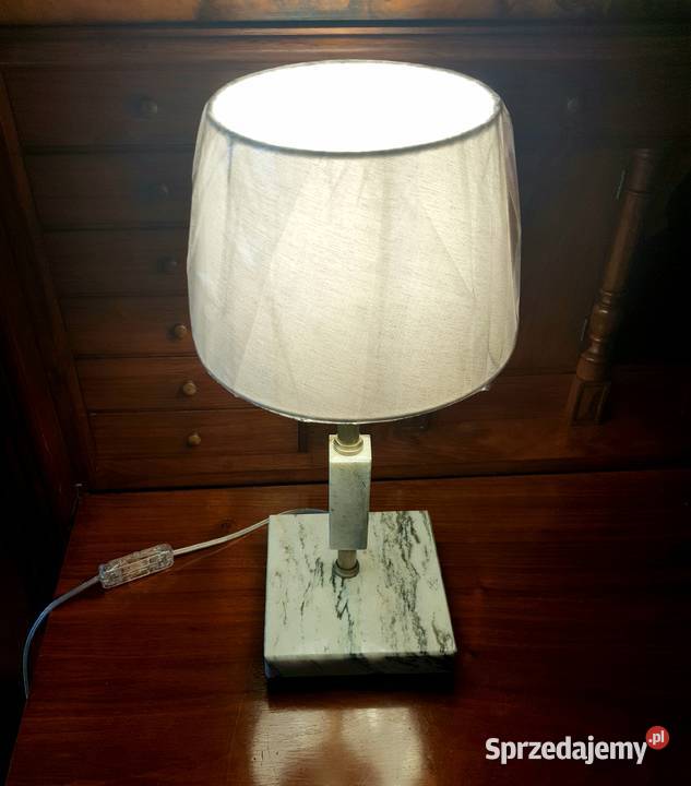 Lampa marmur Antyki Gdynia