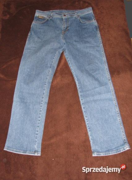 Spodnie jeans męskie WRANGLER TEXAS STRETCH 3632 Odzież codzienna Odzież codzienna Kraków