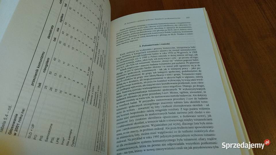 Podział postkomunistyczny społeczne podstawy Gdańsk