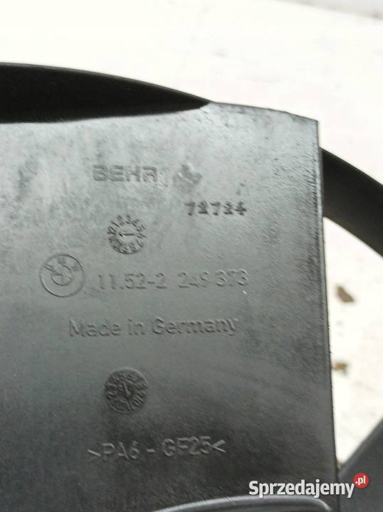 WENTYLATOR CHŁODNICY WISKOZA 2249372 30 D M57 świętokrzyskie