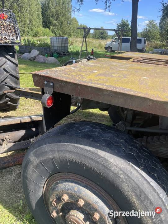 Niskopodwozie przyczepą platforma laweta Zręb 19000kg