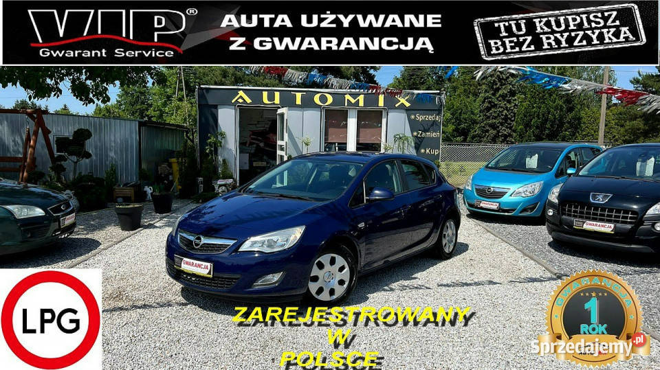 Opel Astra LPG 2029r 14 z LPG Super stan Salon Hatchback Świdnica