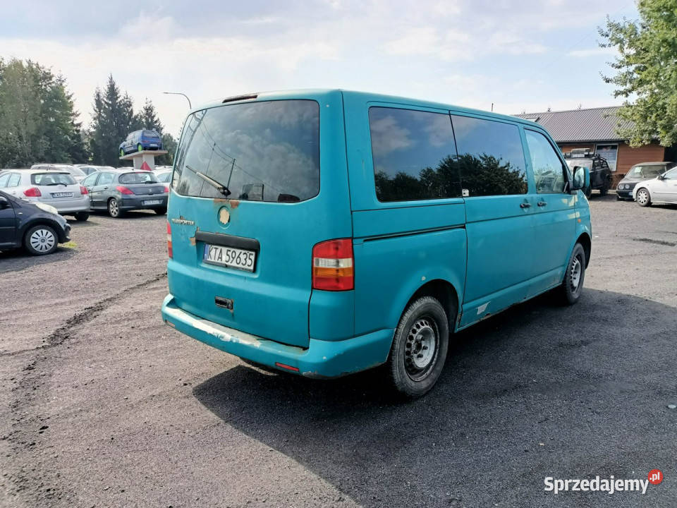 Volkswagen T5 Volkswagen T5 19TDI 102 07r małopolskie