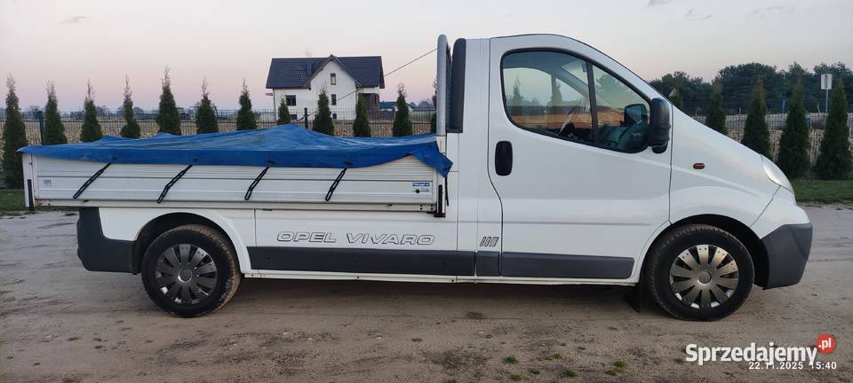 Opel Vivaro 20 CDTI pickup skrzynia nie trafic Kościelec