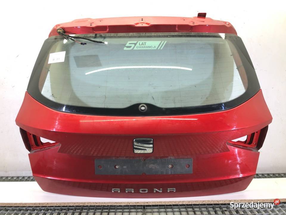 KLAPA TYŁ SEAT ARONA Hatchback TYLNA BAGAŻNIKA Klapy bagażnika